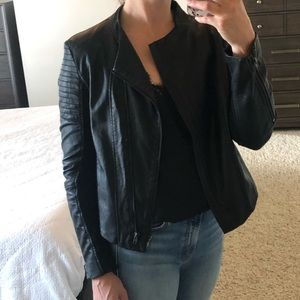 Moto Jacket- faux leather